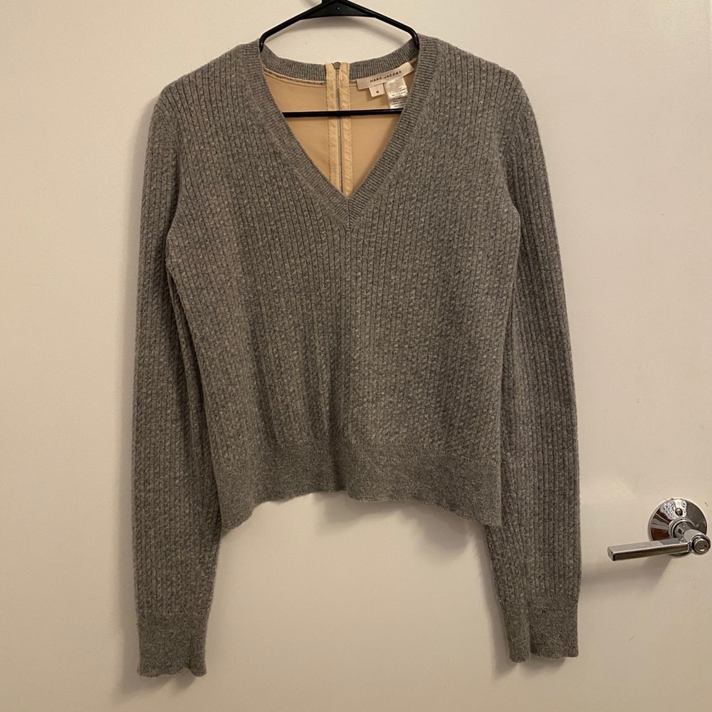 Marc Jacobs Grey Cashmere Sweater